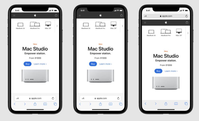 iPhone Browsers Safari & Chrome iOS 15